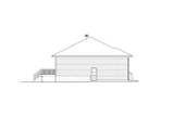 Prairie House Plan - 79527 - Left Exterior