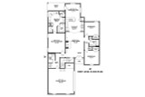 Traditional House Plan - 79570 - 1st Floor Plan