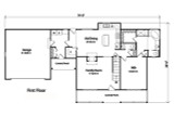 Country House Plan - 79684 - 1st Floor Plan