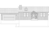 Ranch House Plan - Blaylock 79649 - Front Exterior