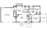 Ranch House Plan - Blaylock 79649 - 1st Floor Plan