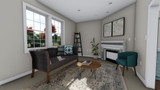 Ranch House Plan - Blaylock 79649 - Family Room