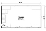 Country House Plan - 79753 - 1st Floor Plan