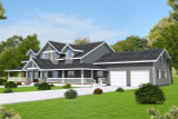 Country House Plan - 79823 - Front Exterior