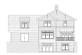 Craftsman House Plan - Logan 79871 - Rear Exterior