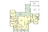 Southern House Plan - 79872 - 1st Floor Plan