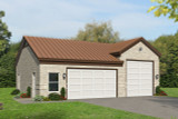 Classic House Plan - Mead 80079 - Front Exterior
