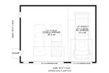 Classic House Plan - Mead 80079 - 1st Floor Plan