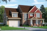 Traditional House Plan - Juliet 80115 - Front Exterior