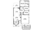 Country House Plan - Holbrook 80128 - 1st Floor Plan