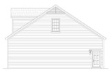 Traditional House Plan - Woodinville 80118 - Left Exterior