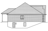 Traditional House Plan - Talbot II 80142 - Left Exterior