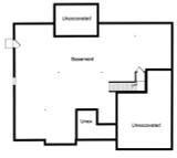Traditional House Plan - Talbot II 80142 - Basement Floor Plan