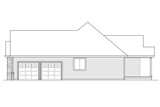 Ranch House Plan - Manor Heart 80138 - Right Exterior