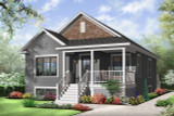 Ranch House Plan - Larkspur 80157 - Front Exterior