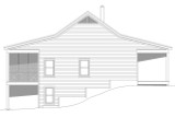 Country House Plan - Silver Creek II 80209 - Left Exterior