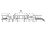 Secondary Image - Prairie House Plan - Edgewater 80298 - Rear Exterior