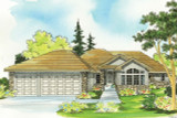 Traditional House Plan - Bennett 80338 - Front Exterior