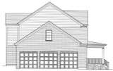 Country House Plan - Amelia 80434 - Left Exterior