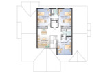 Craftsman House Plan - East Lake 80477 - 2nd Floor Plan