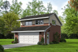 Contemporary House Plan - 80512 - Front Exterior