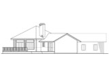 Contemporary House Plan - Pendleton 80531 - Left Exterior