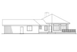 Contemporary House Plan - Pendleton 80531 - Right Exterior