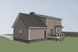 Country House Plan - 80623 - Right Exterior