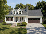 Country House Plan - 80623 - Front Exterior
