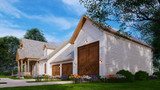 Traditional House Plan - Diamond Creek 80618 - Right Exterior