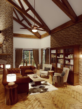 Traditional House Plan - Diamond Creek 80618 - Living Room