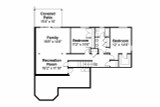 Secondary Image - Cottage House Plan - Glendora 80655 - 2nd Floor Plan