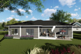 Modern House Plan - 80738 - Rear Exterior