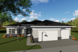 Modern House Plan - 80738 - Front Exterior
