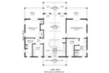 Craftsman House Plan - Liberty Bay 80773 - 1st Floor Plan