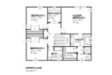 Secondary Image - Colonial House Plan - Durham 80774 - 2nd Floor Plan