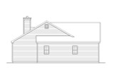 Ranch House Plan - 80783 - Left Exterior
