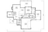 Ranch House Plan - Granite Shoal 80817 - 1st Floor Plan