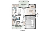 Farmhouse House Plan - St. Arnaud 2 80856 - 1st Floor Plan