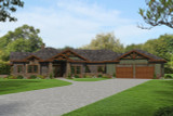 Craftsman House Plan - 80870 - Front Exterior