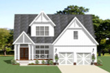 Craftsman House Plan - Amherst 81003 - Front Exterior