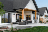 Farmhouse House Plan - Stonestreet 80965 - Rear Exterior