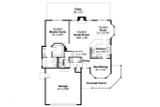 Country House Plan - Susanville 81127 - 1st Floor Plan