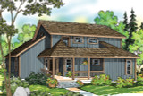 Craftsman House Plan - Elsberry 81251 - Front Exterior