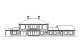 Colonial House Plan - Westchester 81629 - Rear Exterior