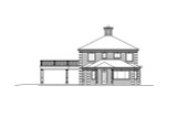 Colonial House Plan - Westchester 81629 - Right Exterior