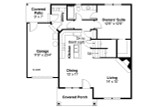 Cottage House Plan - Danville 81736 - 1st Floor Plan