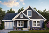 Cottage House Plan - Danville 81736 - Front Exterior