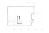 Modern House Plan - The Whitespire 81752 - Basement Floor Plan