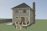 Secondary Image - Craftsman House Plan - 81895 - Left Exterior